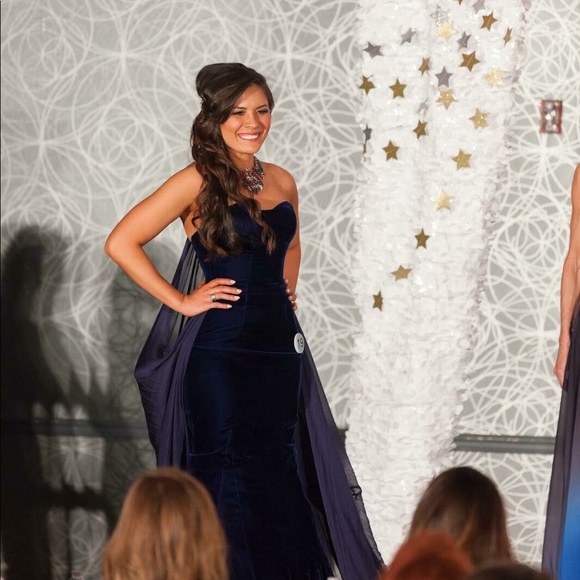 Custom Sherri Hill Couture- Worn Once - Picture 4 of 8